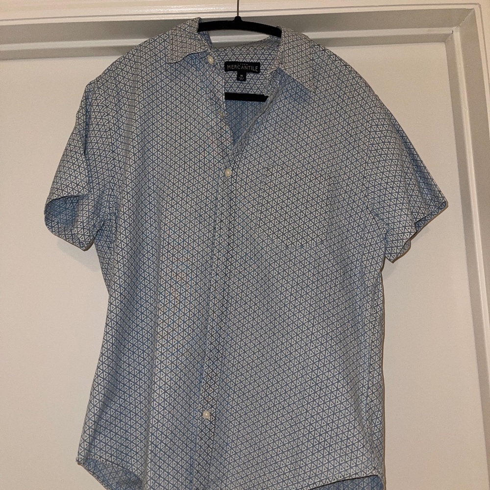 J Crew Mercantile Short Sleeve Button Up